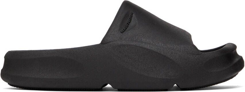 Heron Preston Black Eco Molded Slides - Picture 5