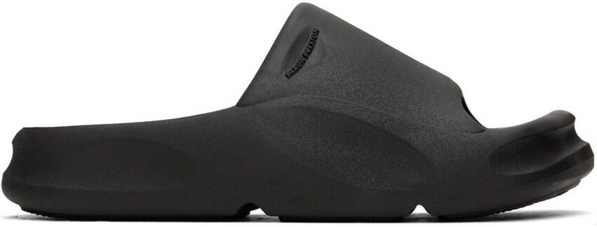 Heron Preston Black Eco Slides - Picture 5