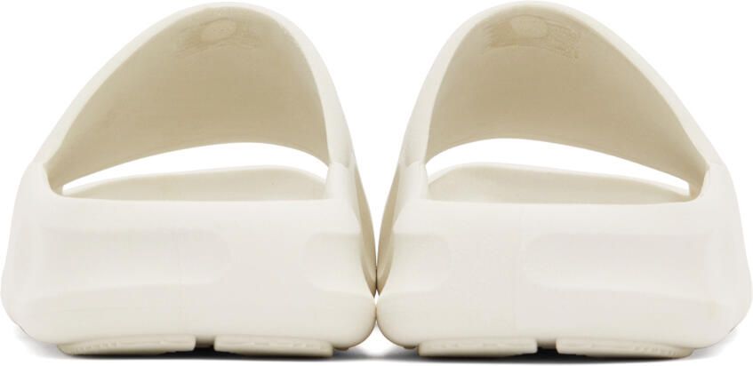 Heron Preston White Eco Molded Slides