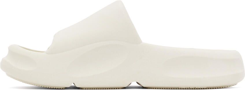 Heron Preston White Eco Molded Slides - Picture 3