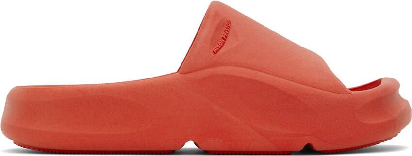 Heron Preston Orange Eco Molded Slides