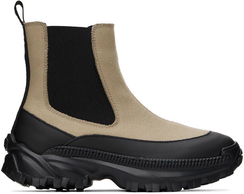 Hugo Beige Jace Chelsea Boots - Picture 5