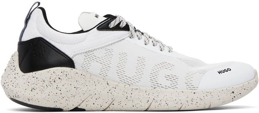 Hugo Beige Reflective Sneakers - Picture 5