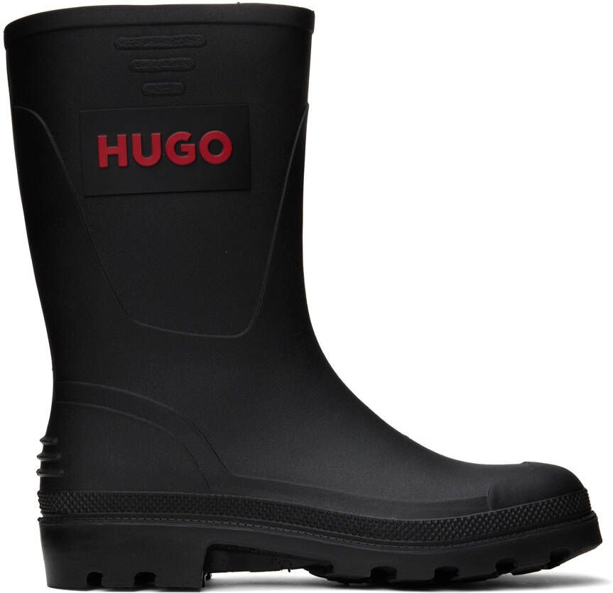 Hugo Black Kirby Boots - Picture 5