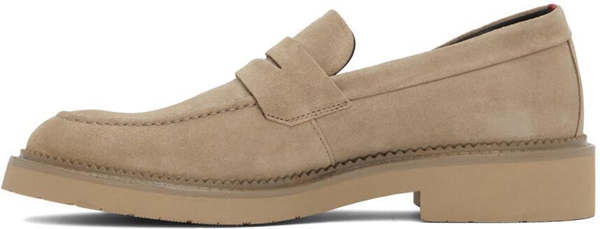 Hugo Beige Loafers - Picture 3
