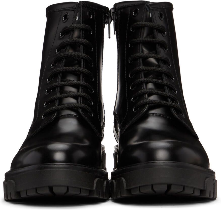 Hugo Black Axel Ankle Boots