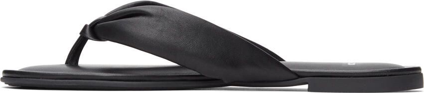 Hugo Black Grace Flip Flops - Picture 4