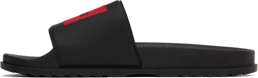 Hugo Black & Red Match Slides - Picture 4