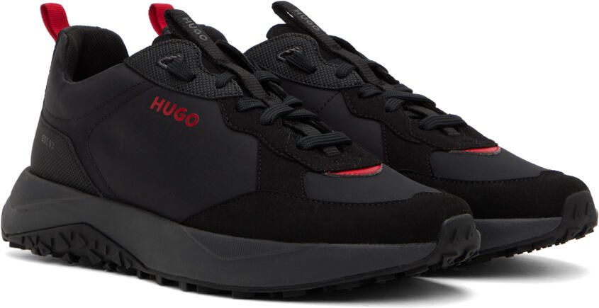 Hugo Black Logo Sneakers - Picture 2