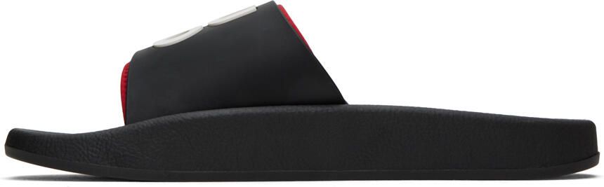 Hugo Black Stacked Sandals - Picture 2