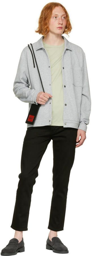 Hugo Gray Suede Loafers - Picture 3