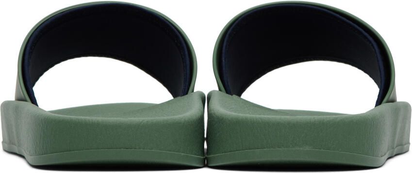 Hugo Green Stacked Sandals