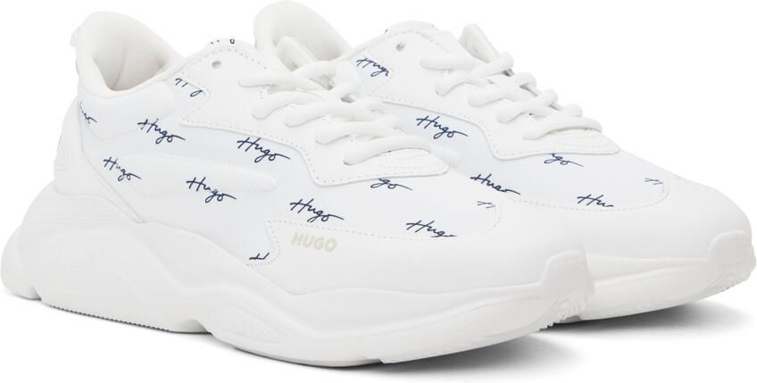 Hugo White Leon Runner Sneakers - Picture 2