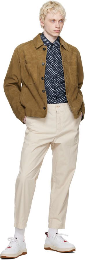 Hugo White Perforated Sneakers - Picture 4