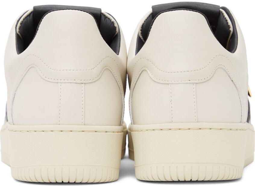 Human Recreational Services Off-White & Black Mongoose Low Sneakers