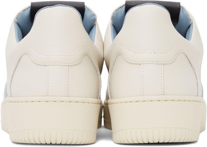 Human Recreational Services Off-White & Blue Mongoose Low Sneakers