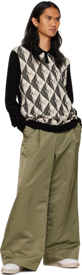 Human Recreational Services Off-White Mongoose Sneakers - Picture 4