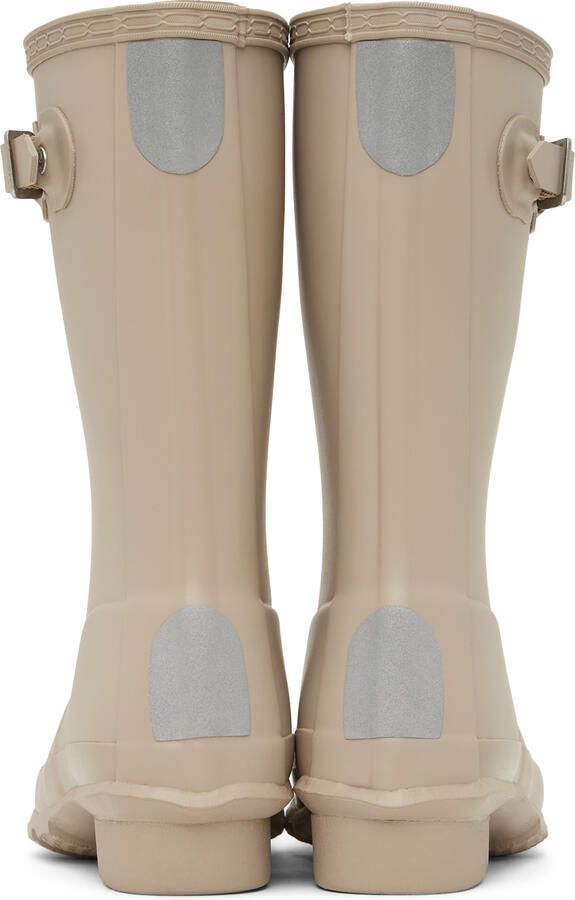 Hunter Kids Gray Original Big Kids Rain Boots - Picture 5