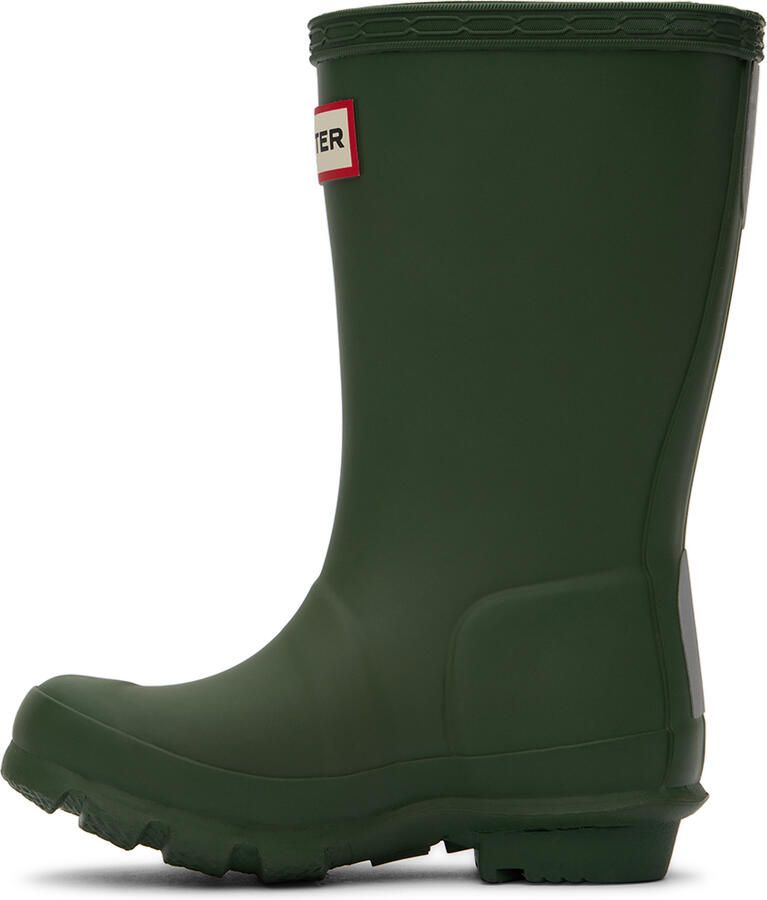 Hunter Kids Yellow Original Little Kids Rain Boots - Picture 2