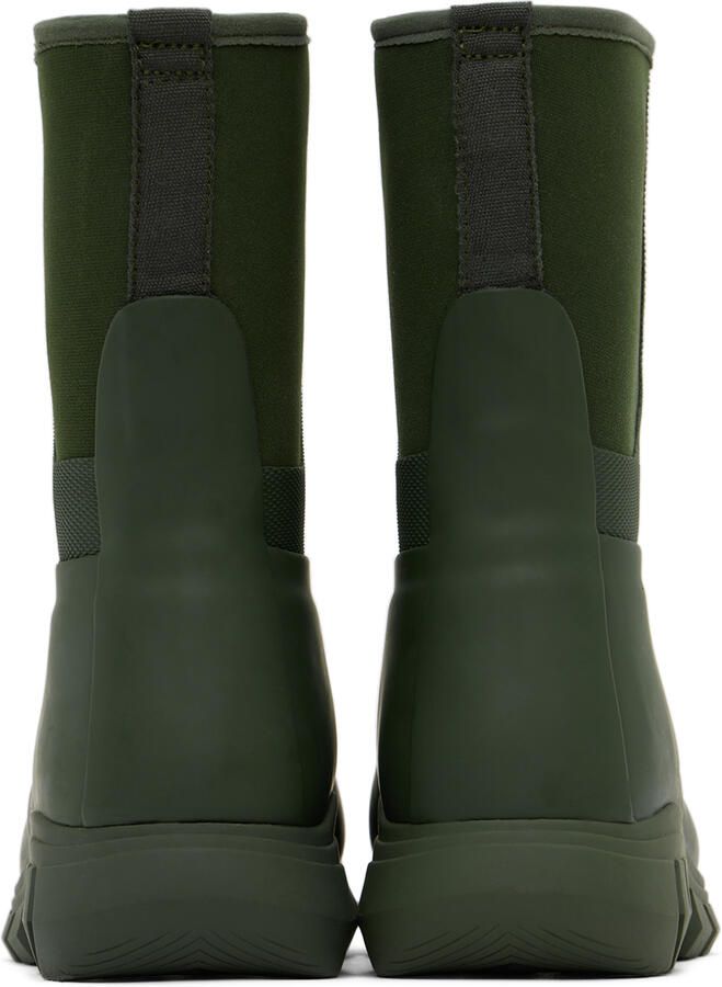 Hunter Kids Khaki Field Hybrid Big Kids Boots - Picture 5