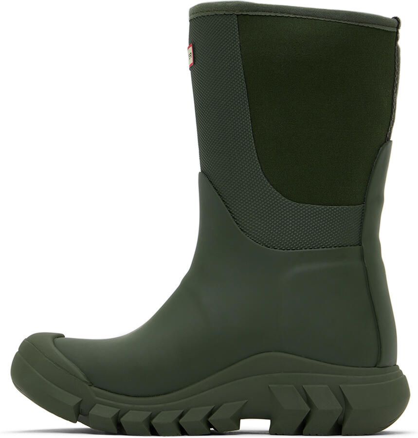 Hunter Kids Khaki Field Hybrid Big Kids Boots