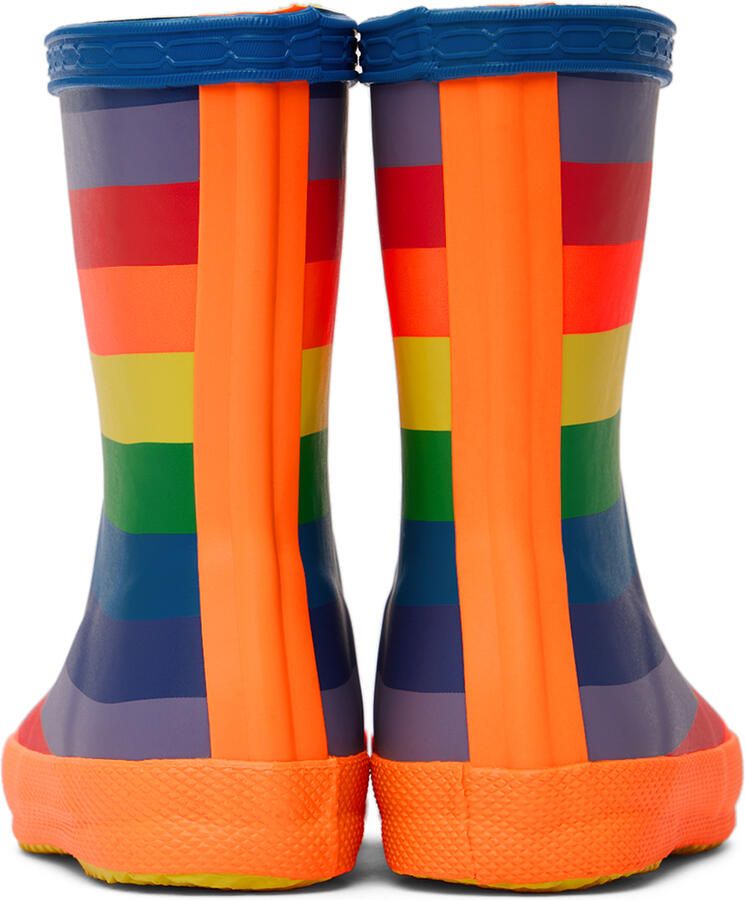 Hunter Kids Multicolor First Classic Rainbow Little Kids Rain Boots - Picture 3