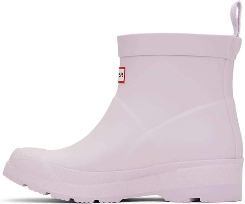 Hunter Kids Purple Play Big Kids Rain Boots - Picture 3