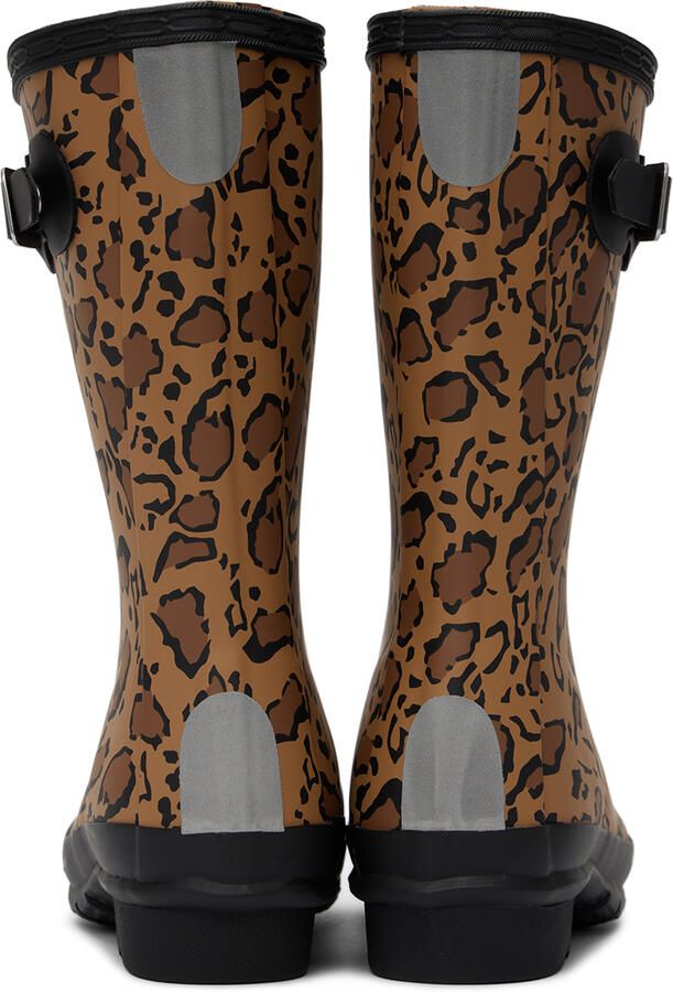 Hunter Kids Tan Original Big Kids Rain Boots - Picture 4