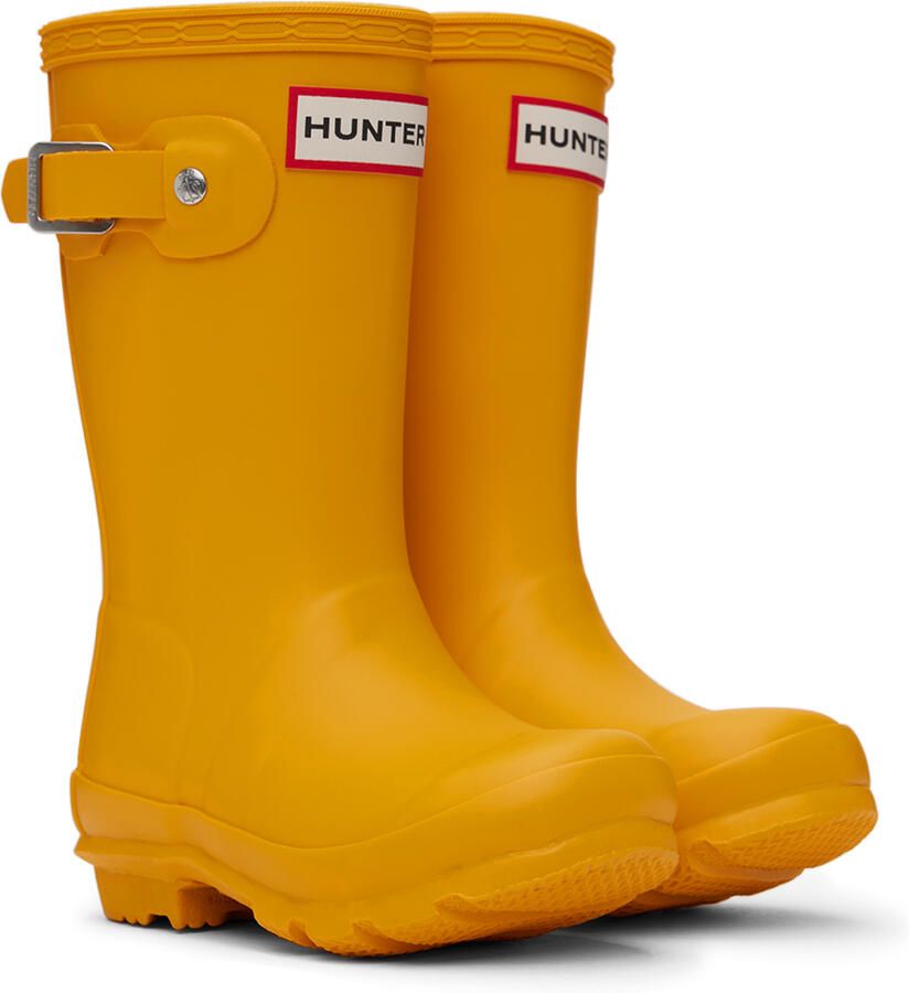 Hunter Kids Yellow Original Little Kids Rain Boots