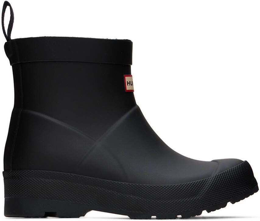 Hunter Kids Black Play Big Kids Boots - Picture 5