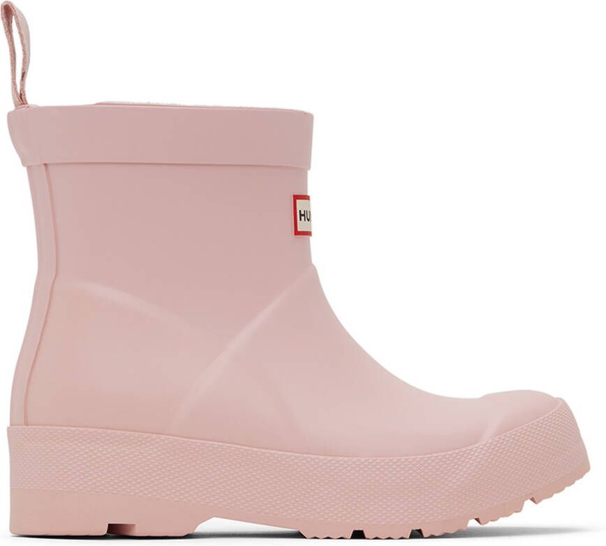 Hunter Kids Pink Play Little Kids Rain Boots - Picture 4
