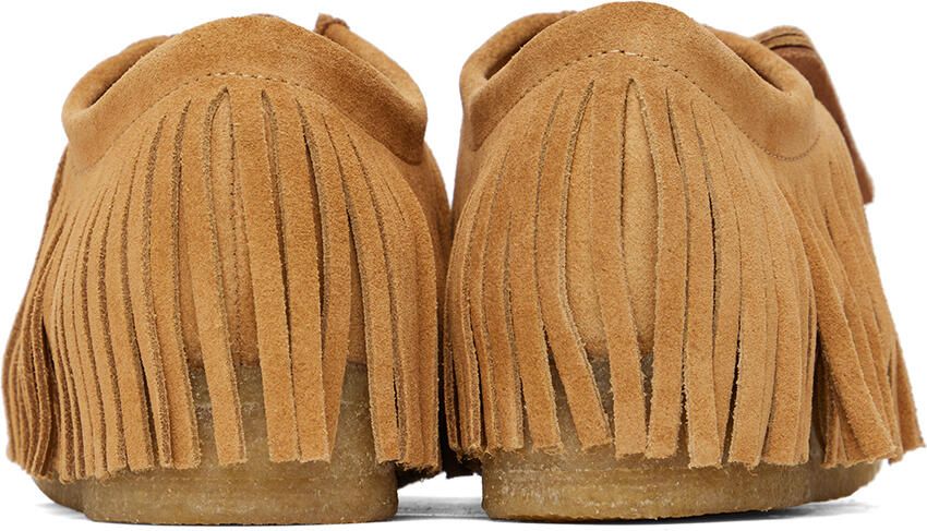 INSCRIRE Tan Clarks Original Edition Suede Wallabees