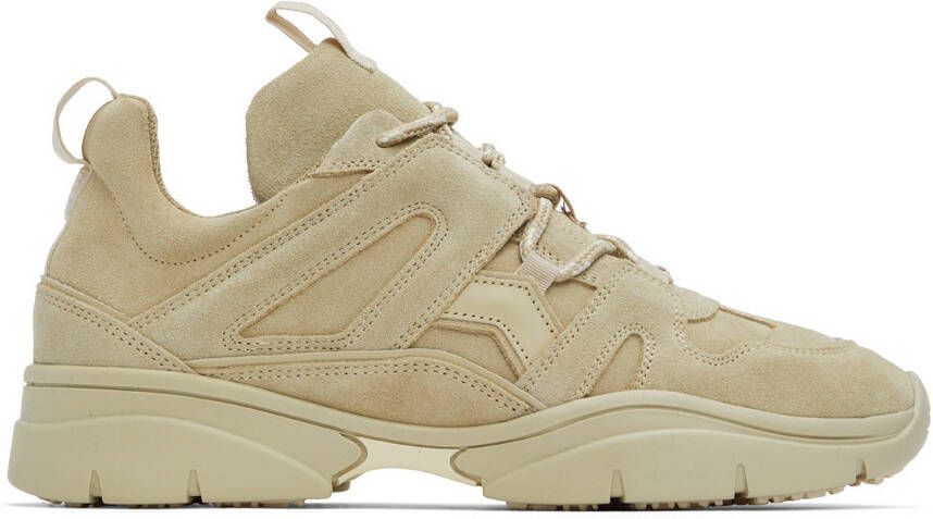 Isabel Marant Beige Kindsay Sneakers - Picture 5