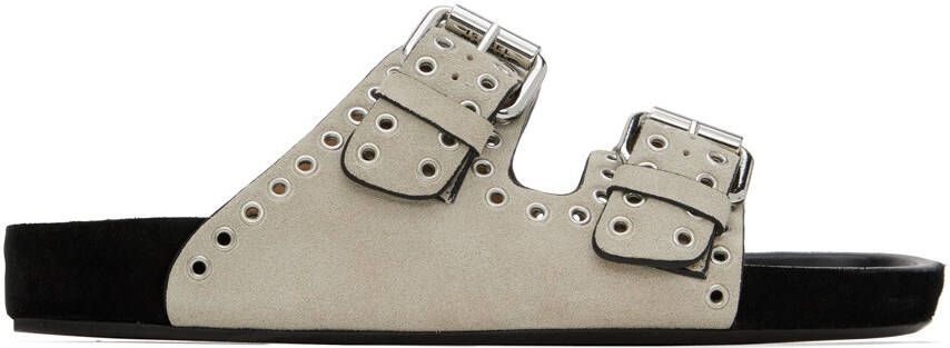 Isabel Marant Beige Lennyo Sandals - Picture 5