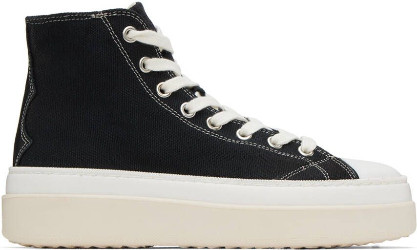 Isabel Marant Black Austen Sneakers - Picture 5