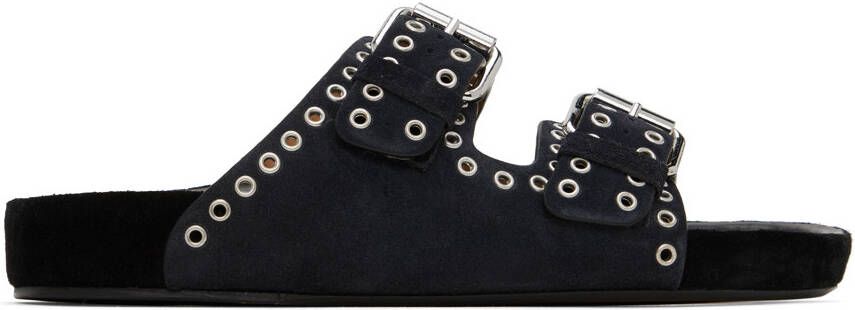 Isabel Marant Black Lennyo Sandals - Picture 5
