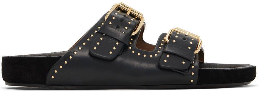 Isabel Marant Black Lennyo Sandals - Picture 5