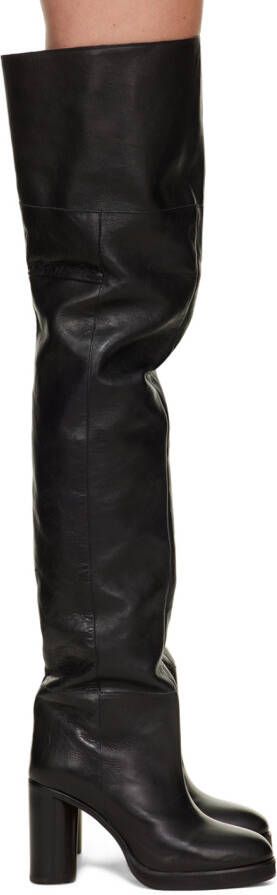 Isabel Marant Black Lurna Tall Boots