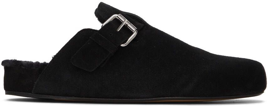 Isabel Marant Black Mirvihn Slippers