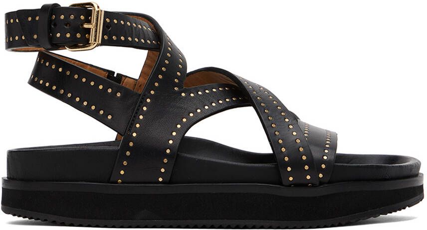 Isabel Marant Black Neryse Sandals