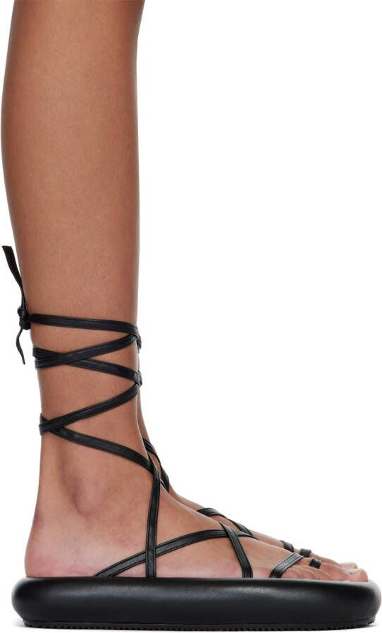 Isabel Marant Black Omea Sandals - Picture 5