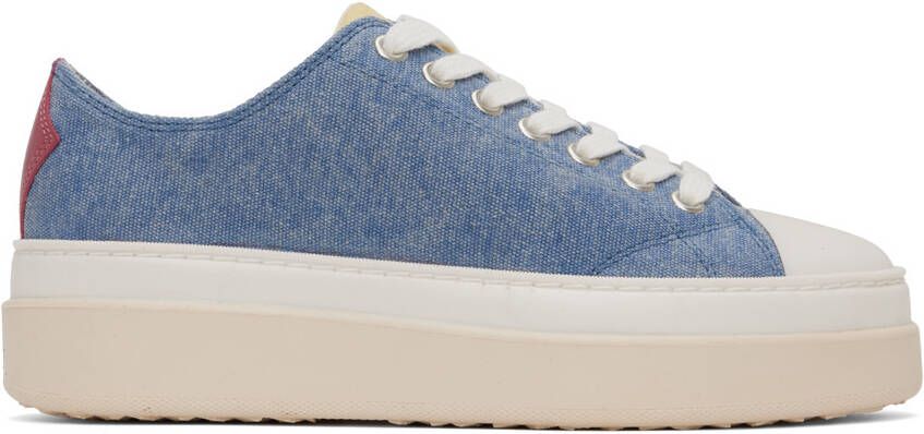 Isabel Marant Blue Austen Sneakers - Picture 5