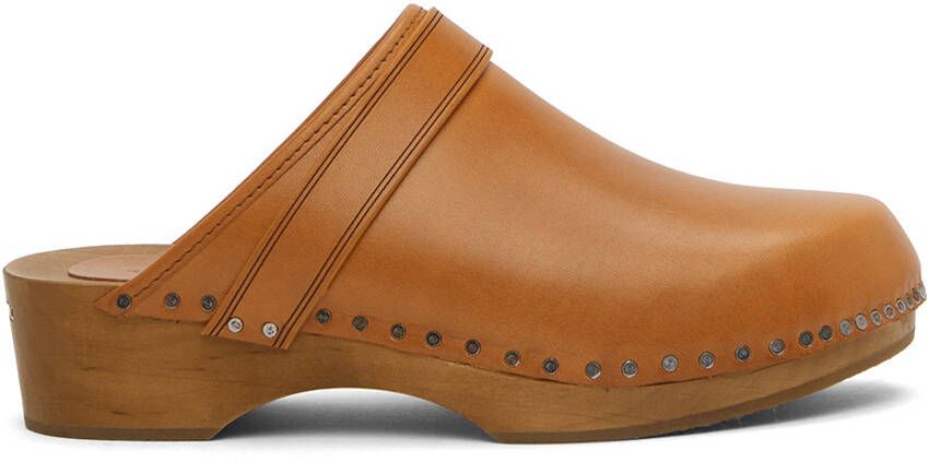 Isabel Marant Brown Thalie Clogs - Picture 5