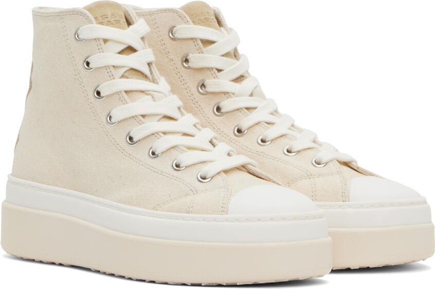 Isabel Marant Beige Austen Sneakers - Picture 2