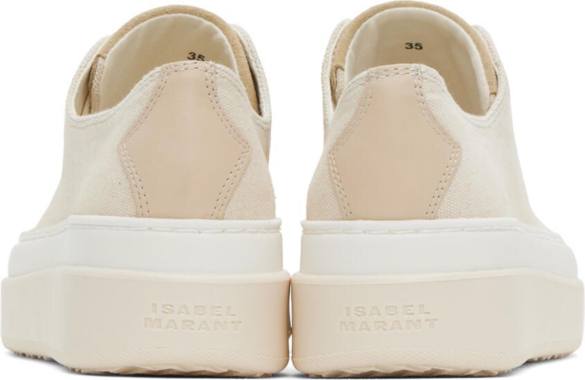 Isabel Marant Beige Austen Sneakers