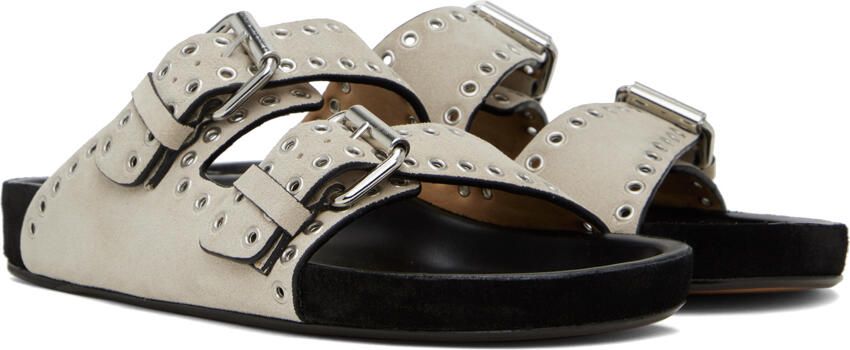 Isabel Marant Beige Lennyo Sandals - Picture 2