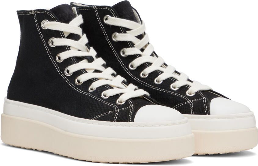 Isabel Marant Black Austen Sneakers - Picture 2