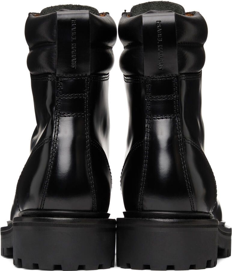 Isabel Marant Black Campah Combat Boots - Picture 2