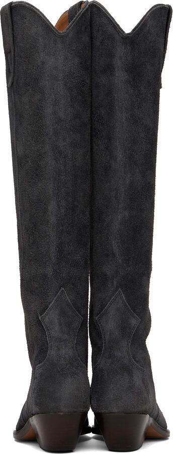 Isabel Marant Black Denvee Tall Boots - Picture 3