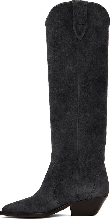 Isabel Marant Black Denvee Tall Boots - Picture 2